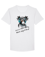 SUMMER CHILL - V1 Tricou mânecă scurtă guler larg Bărbat Skater