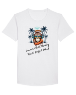 SUMMER CHILL - V2 Tricou mânecă scurtă guler larg Bărbat Skater