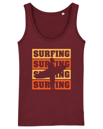 Surfing Surfing Surfing Surfing Burgundy