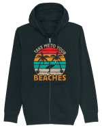 Take me to your beaches Hanorac cu fermoar Unisex Connector