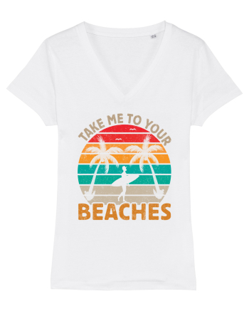 Take me to your beaches White