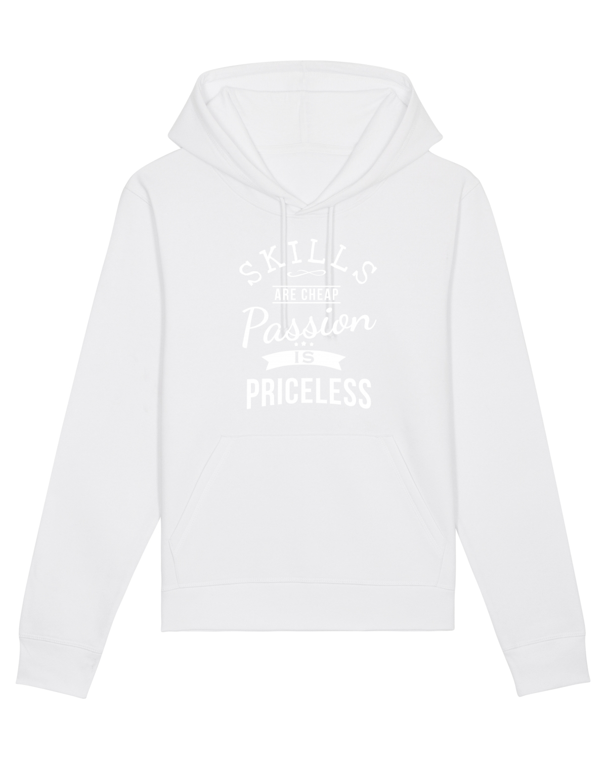 Hanorac Unisex Drummer White