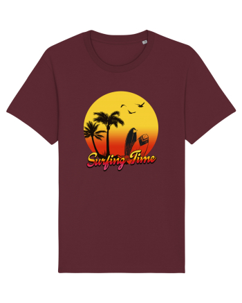 Surfing time Burgundy
