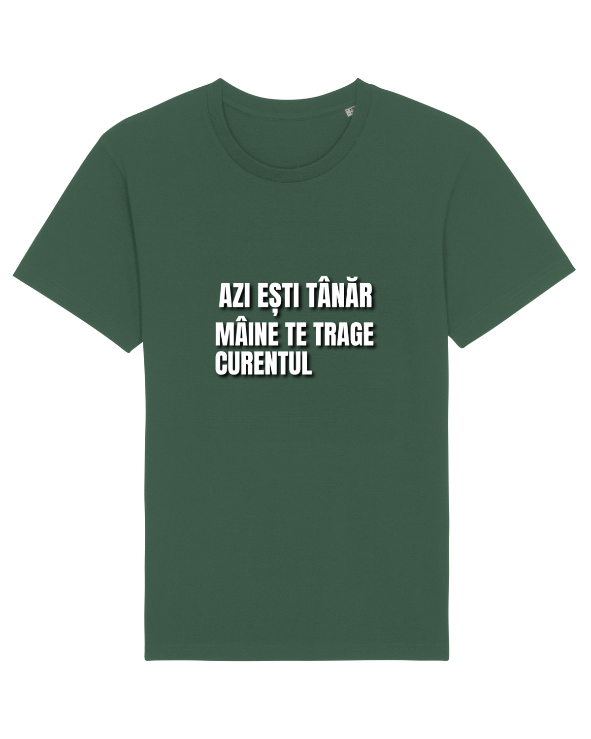 Tricou mânecă scurtă Unisex Rocker Bottle Green