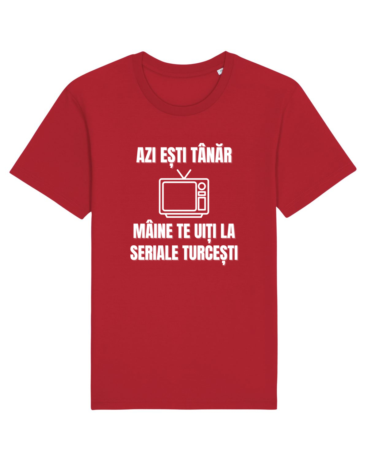 Tricou mânecă scurtă Unisex Rocker Red