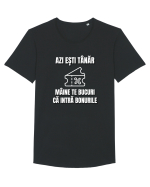 Azi esti tanar maine te bucuri ca intra bonurile Tricou mânecă scurtă guler larg Bărbat Skater