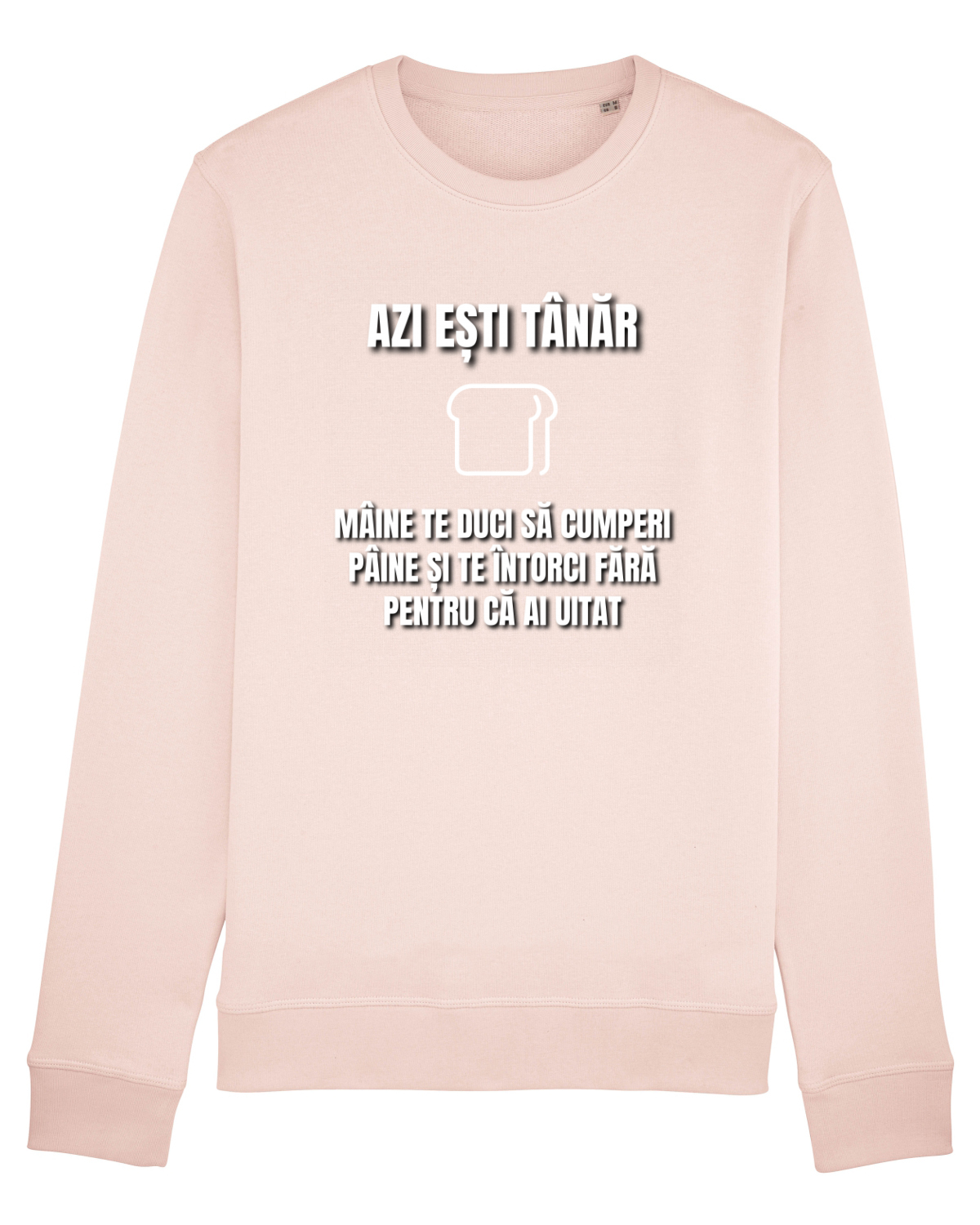 Bluză mânecă lungă Unisex Rise Candy Pink