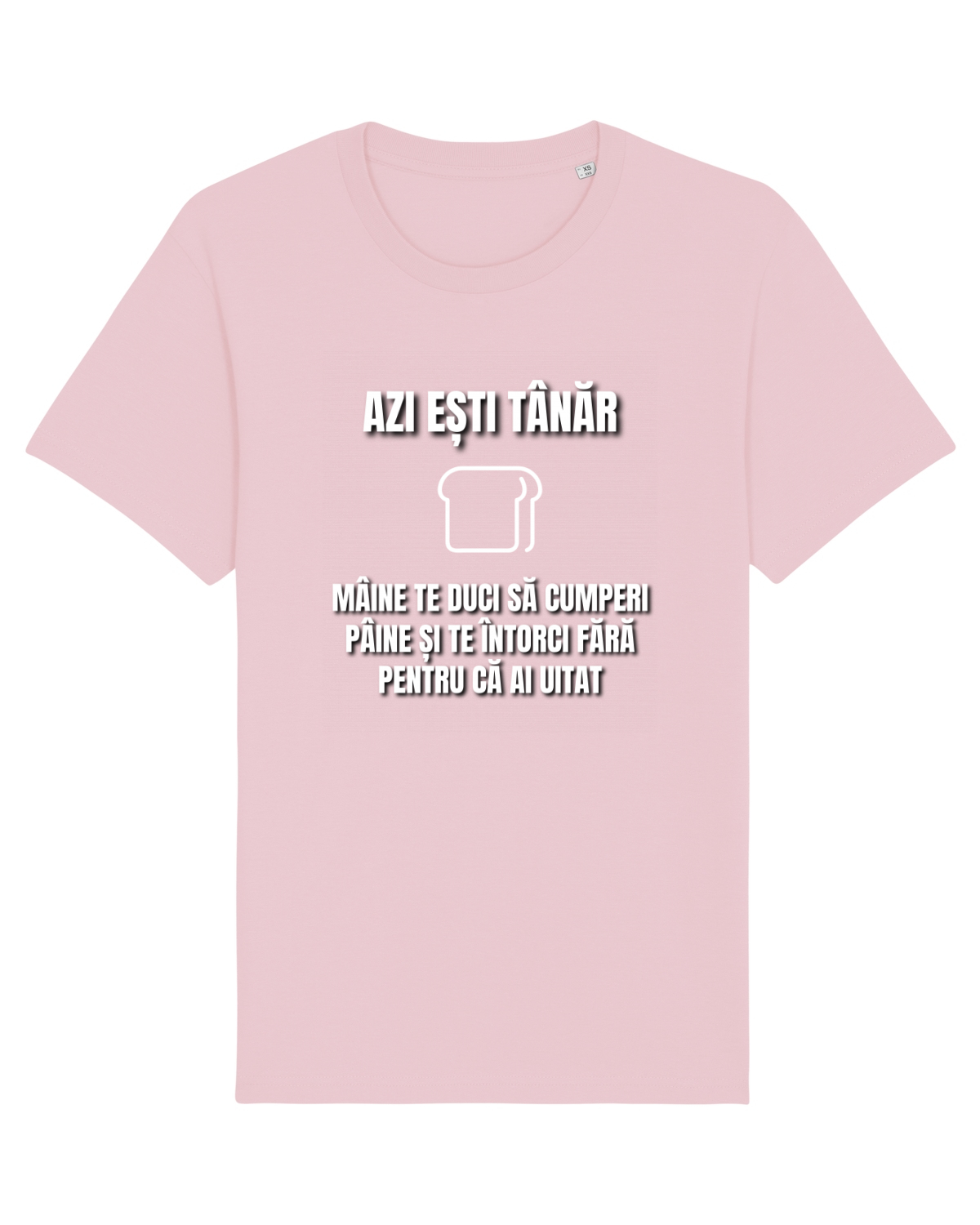 Tricou mânecă scurtă Unisex Rocker Cotton Pink