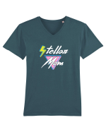 Stellar Mom Tricou mânecă scurtă guler V Bărbat Presenter