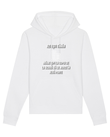 Azi esti tanar maine tipi la copiii de la scara sa se joace in alta parte White