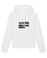 Azi esti tanar maine  te trage curentul Hanorac Unisex Drummer