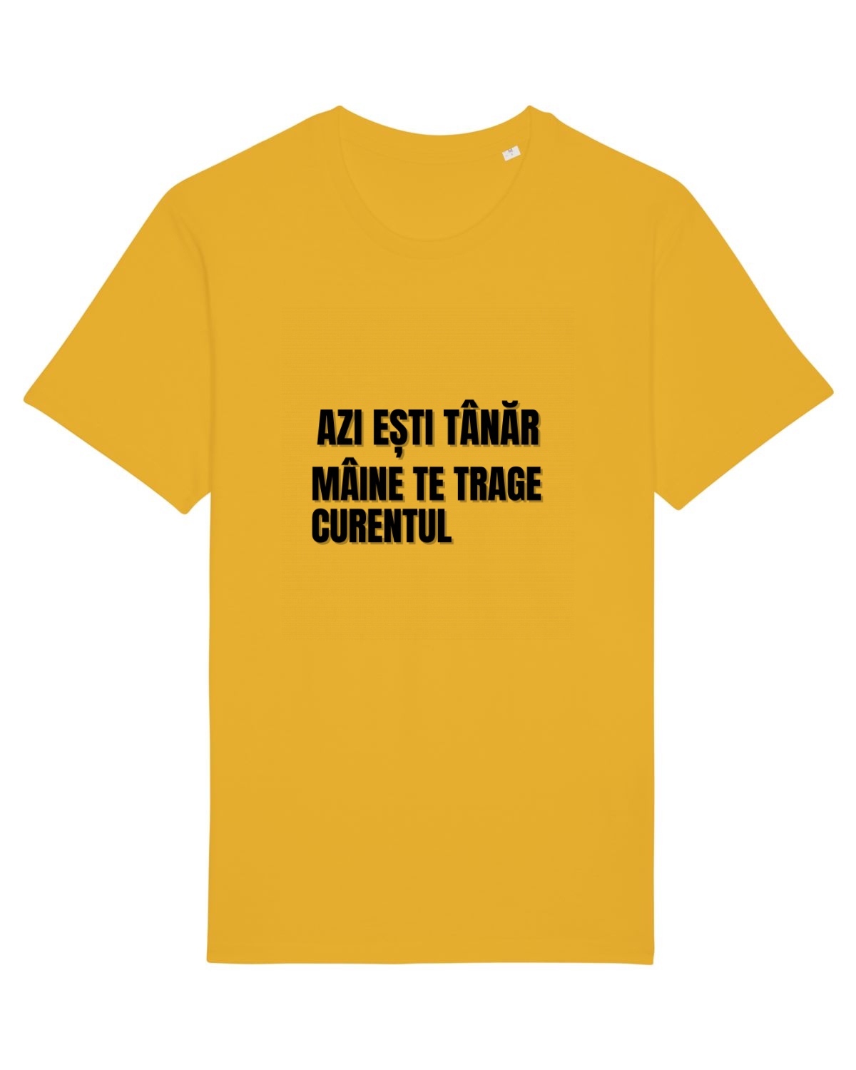 Tricou mânecă scurtă Unisex Rocker Spectra Yellow