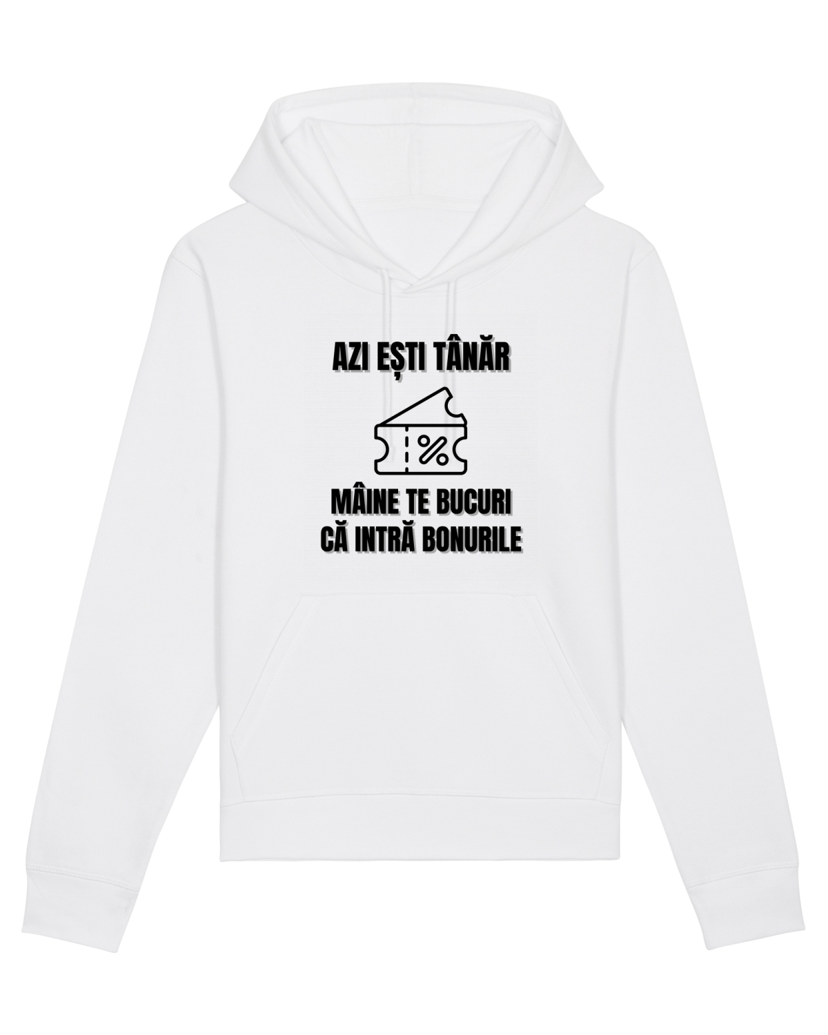 Hanorac Unisex Drummer White