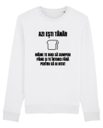 Azi esti tanar maine te duci sa cumperi paine si te intorci fara  Bluză mânecă lungă Unisex Rise