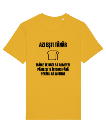 Azi esti tanar maine te duci sa cumperi paine si te intorci fara  Spectra Yellow