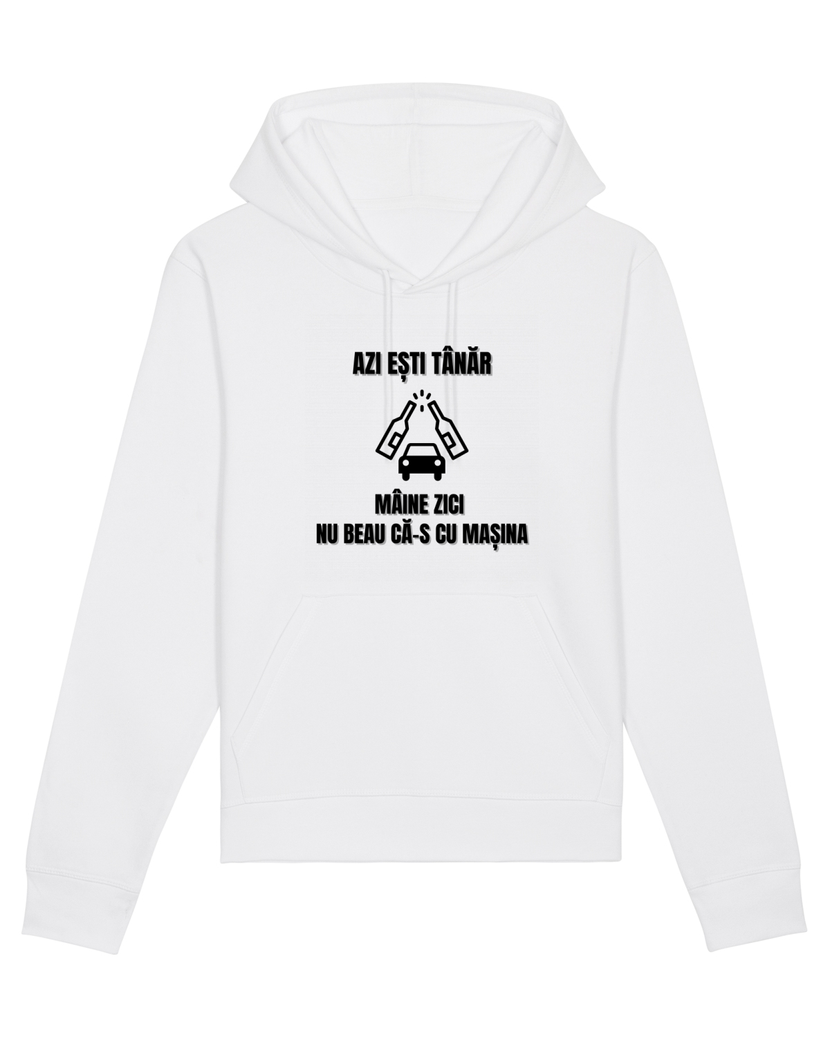 Hanorac Unisex Drummer White