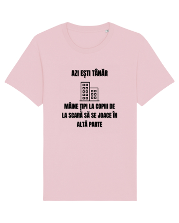 Azi esti tanar maine tipi la copiii de la scara sa se joace in alta parte Cotton Pink