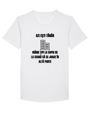 Azi esti tanar maine tipi la copiii de la scara sa se joace in alta parte White