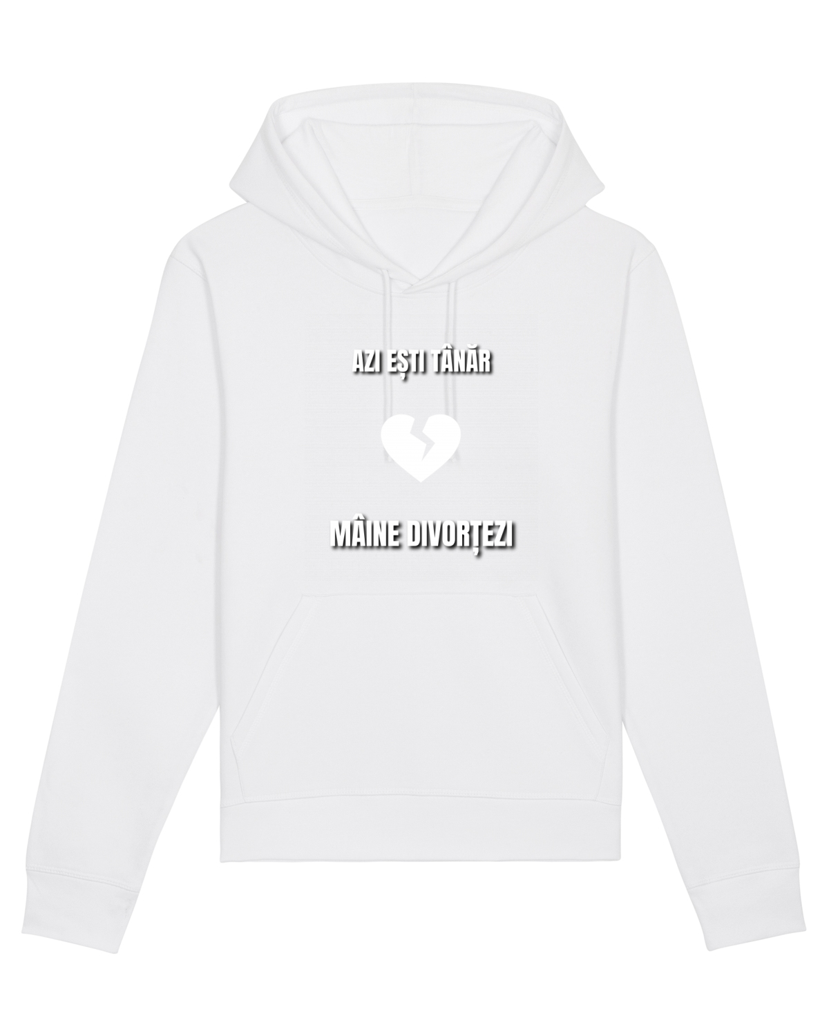Hanorac Unisex Drummer White