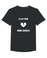 Azi esti tanar maine divortezi Tricou mânecă scurtă guler larg Bărbat Skater