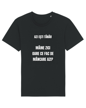 Azi esti tanar maine zici oare ce fac de mancare azi Black