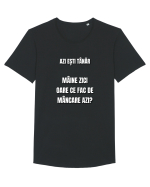 Azi esti tanar maine zici oare ce fac de mancare azi Tricou mânecă scurtă guler larg Bărbat Skater