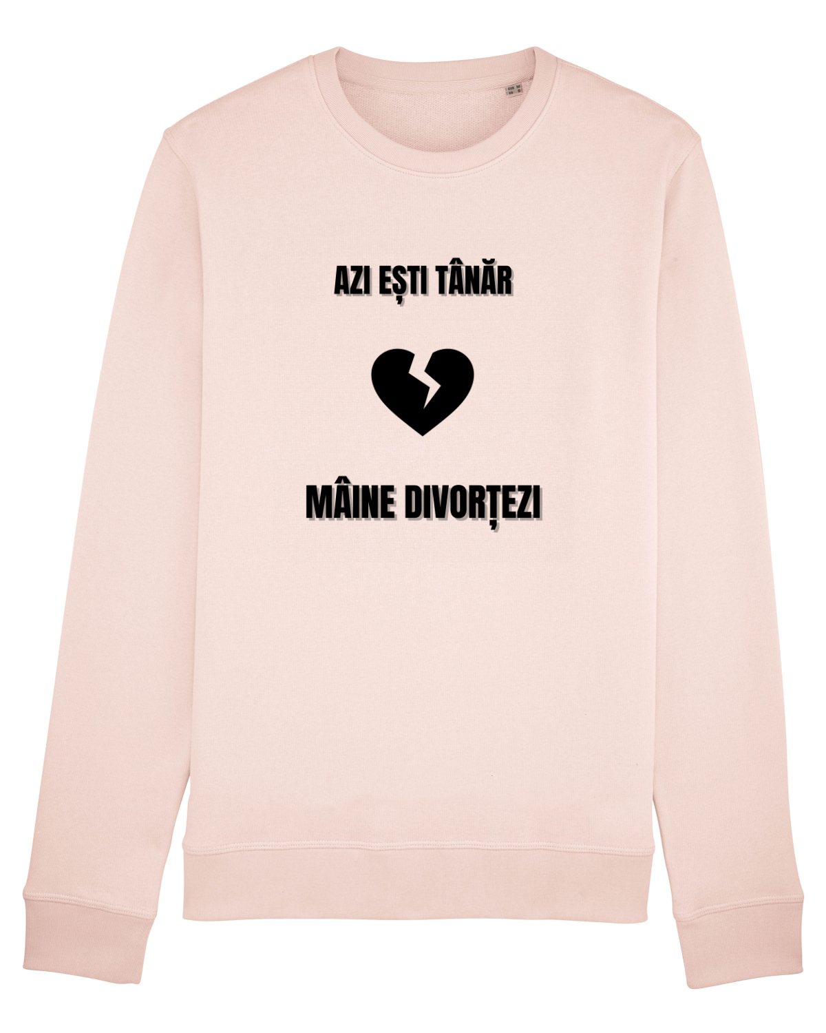 Bluză mânecă lungă Unisex Rise Candy Pink