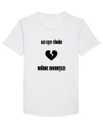 Azi esti tanar maine divortezi Tricou mânecă scurtă guler larg Bărbat Skater