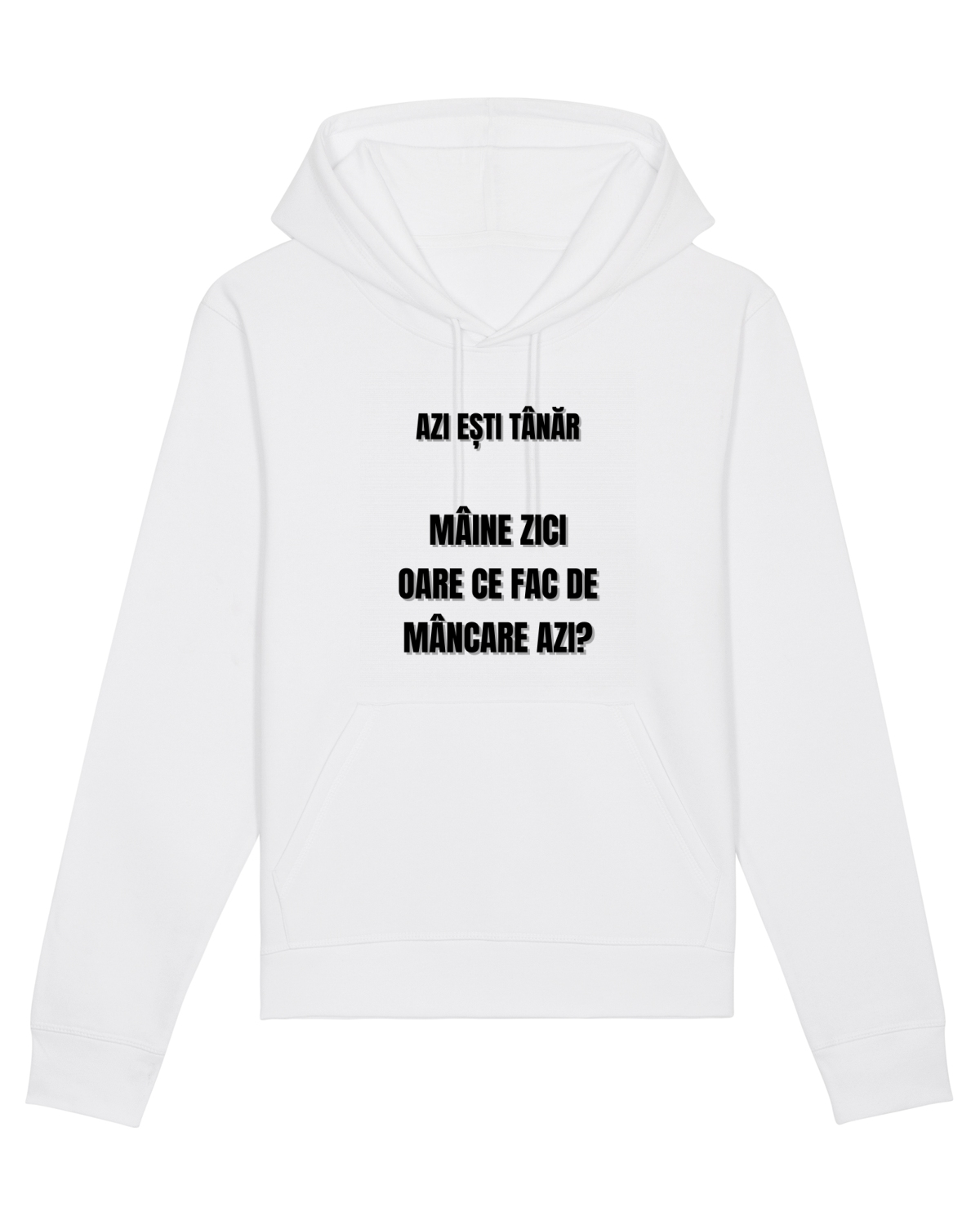 Hanorac Unisex Drummer White