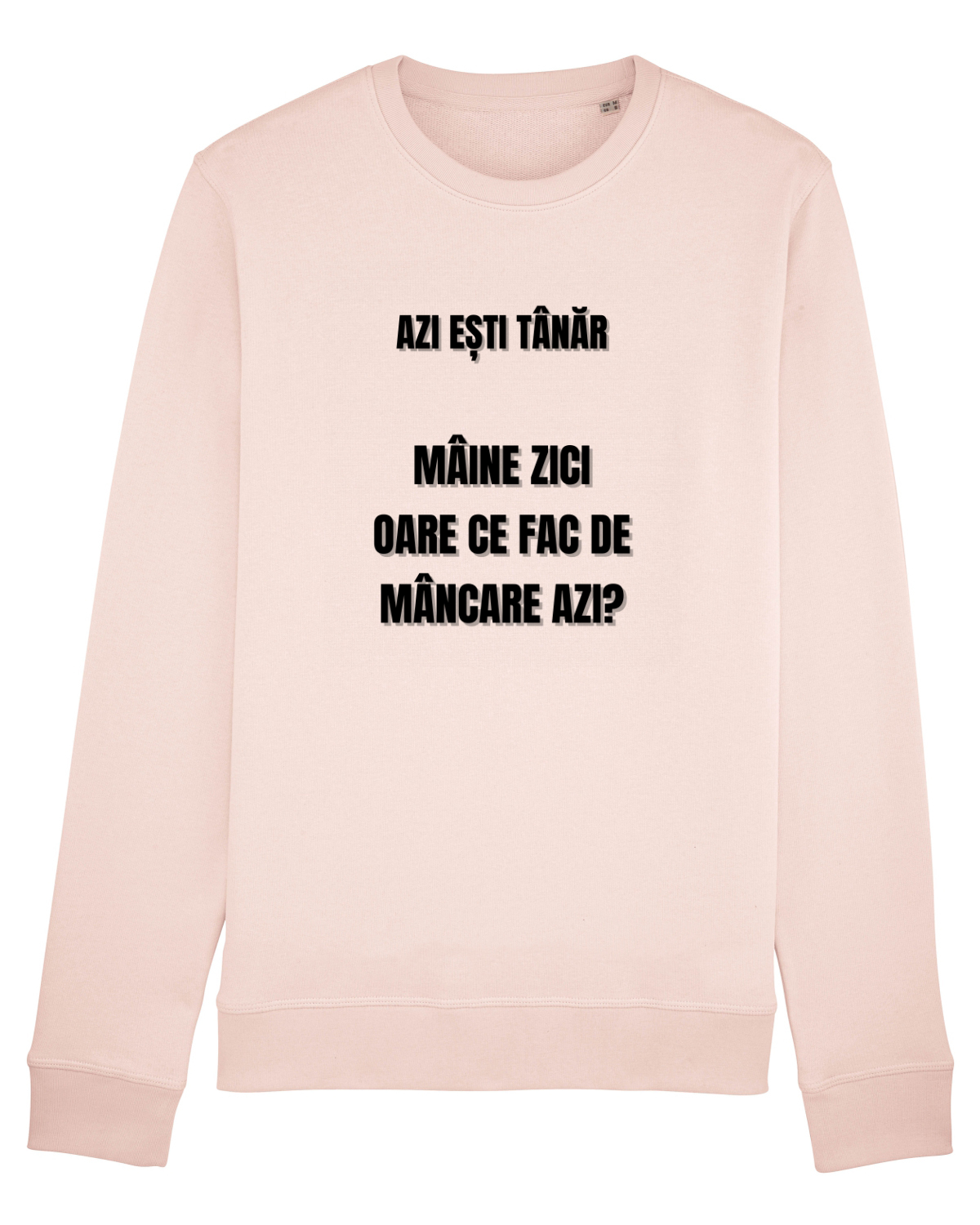Bluză mânecă lungă Unisex Rise Candy Pink