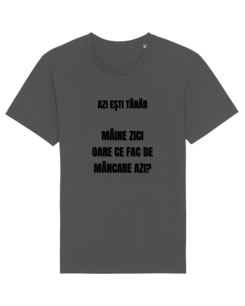 Azi esti tanar maine zici oare ce fac de mancare azi Anthracite