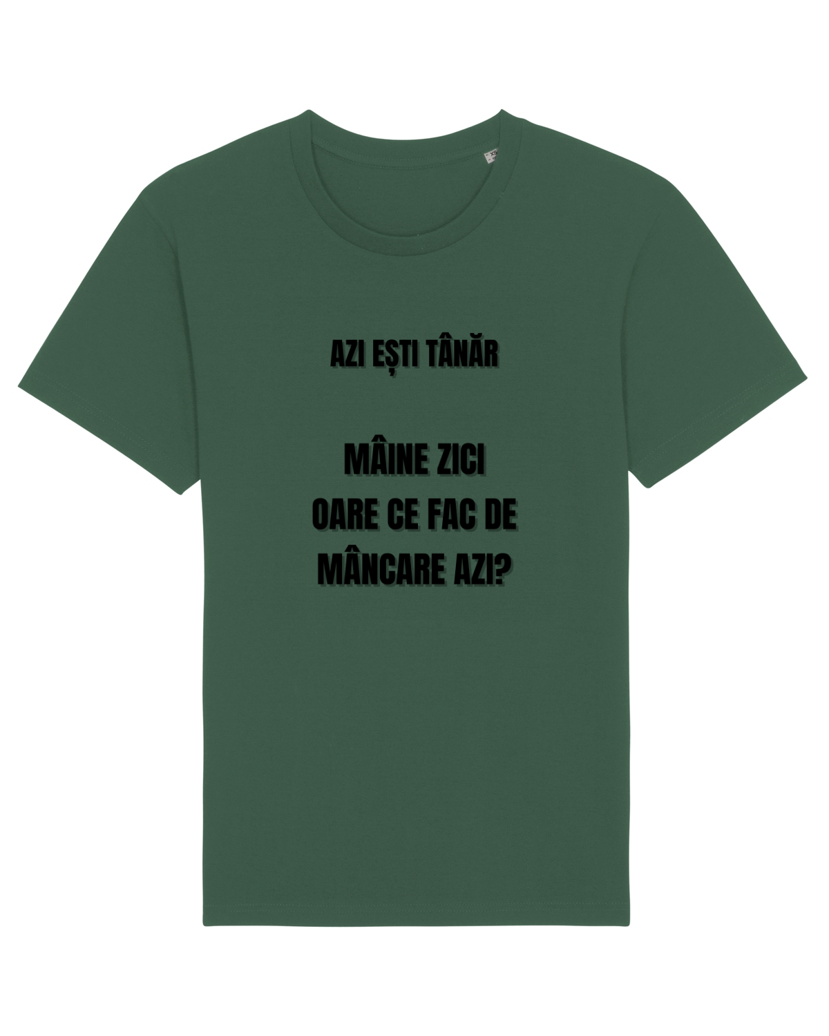 Tricou mânecă scurtă Unisex Rocker Bottle Green
