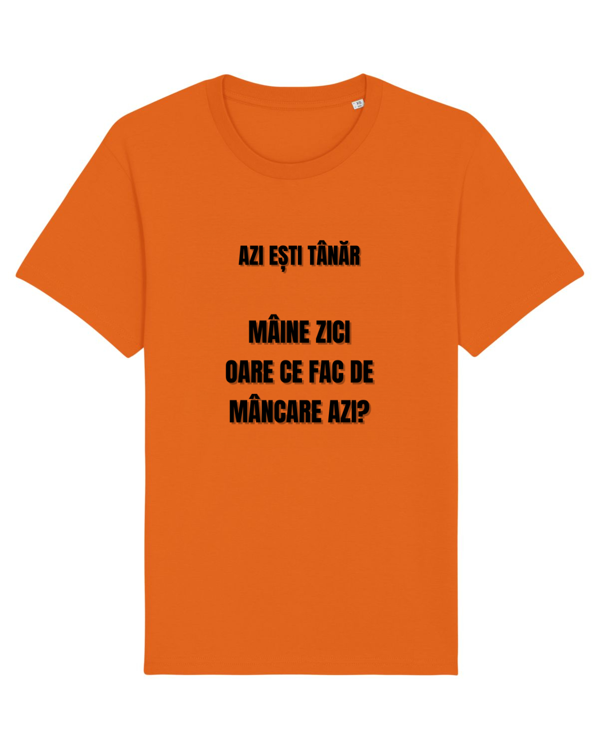 Tricou mânecă scurtă Unisex Rocker Bright Orange
