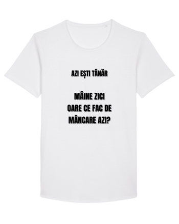 Azi esti tanar maine zici oare ce fac de mancare azi White
