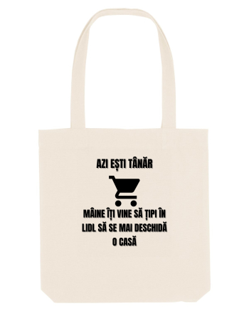 Azi esti tanar maine iti vine sa tipi in lidl sa se mai deschida o casa Natural