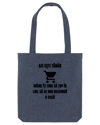 Azi esti tanar maine iti vine sa tipi in lidl sa se mai deschida o casa Midnight Blue