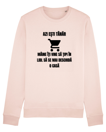 Azi esti tanar maine iti vine sa tipi in lidl sa se mai deschida o casa Candy Pink
