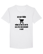 Azi esti tanar maine iti vine sa tipi in lidl sa se mai deschida o casa Tricou mânecă scurtă guler larg Bărbat Skater