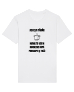 Azi esti tanar maine te uiti in magazine dupa prosoape si tigai Tricou mânecă scurtă Unisex Rocker