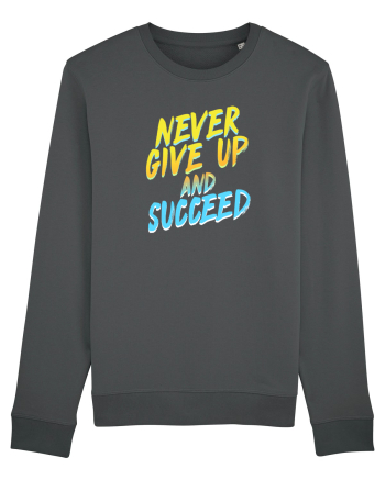 Never give up Anthracite