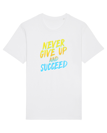 Never give up White