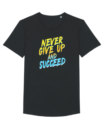 Never give up Black