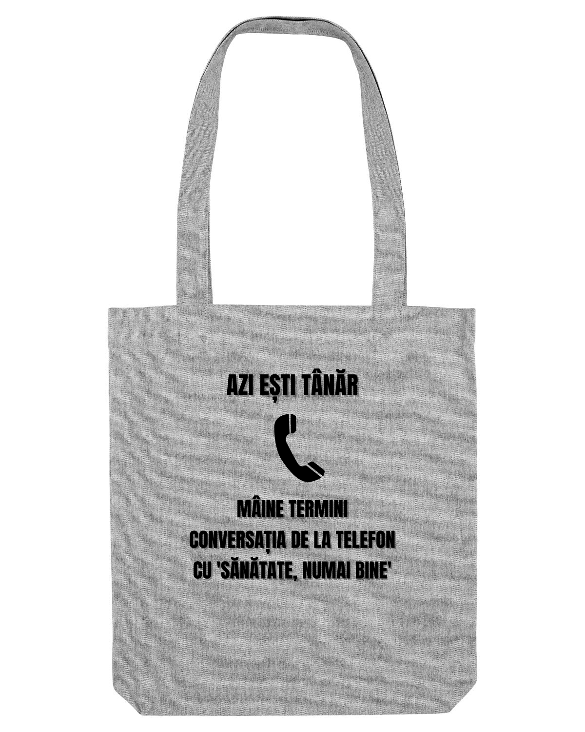 Sacoșă textilă Heather Grey