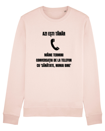 Azi esti tanar maine termini conversatia de la telefon cu sanatate Candy Pink