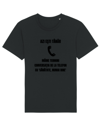 Azi esti tanar maine termini conversatia de la telefon cu sanatate Black
