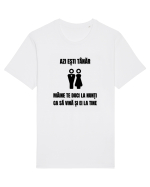 Azi esti tanar maine te duci la nunti ca sa vina si ei la tine  Tricou mânecă scurtă Unisex Rocker