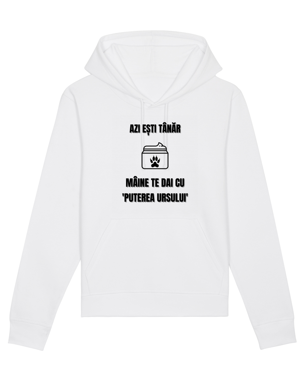 Hanorac Unisex Drummer White