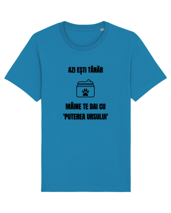 Azi esti tanar maine te dai cu puterea ursului Azur