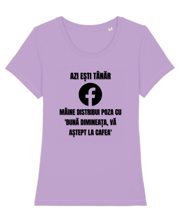 Azi esti tanar maine distribui poza cu buna dimineata va astept la cafea Lavender Dawn