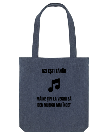 Azi esti tanar maine tipi la vecini sa dea muzica mai incet Midnight Blue
